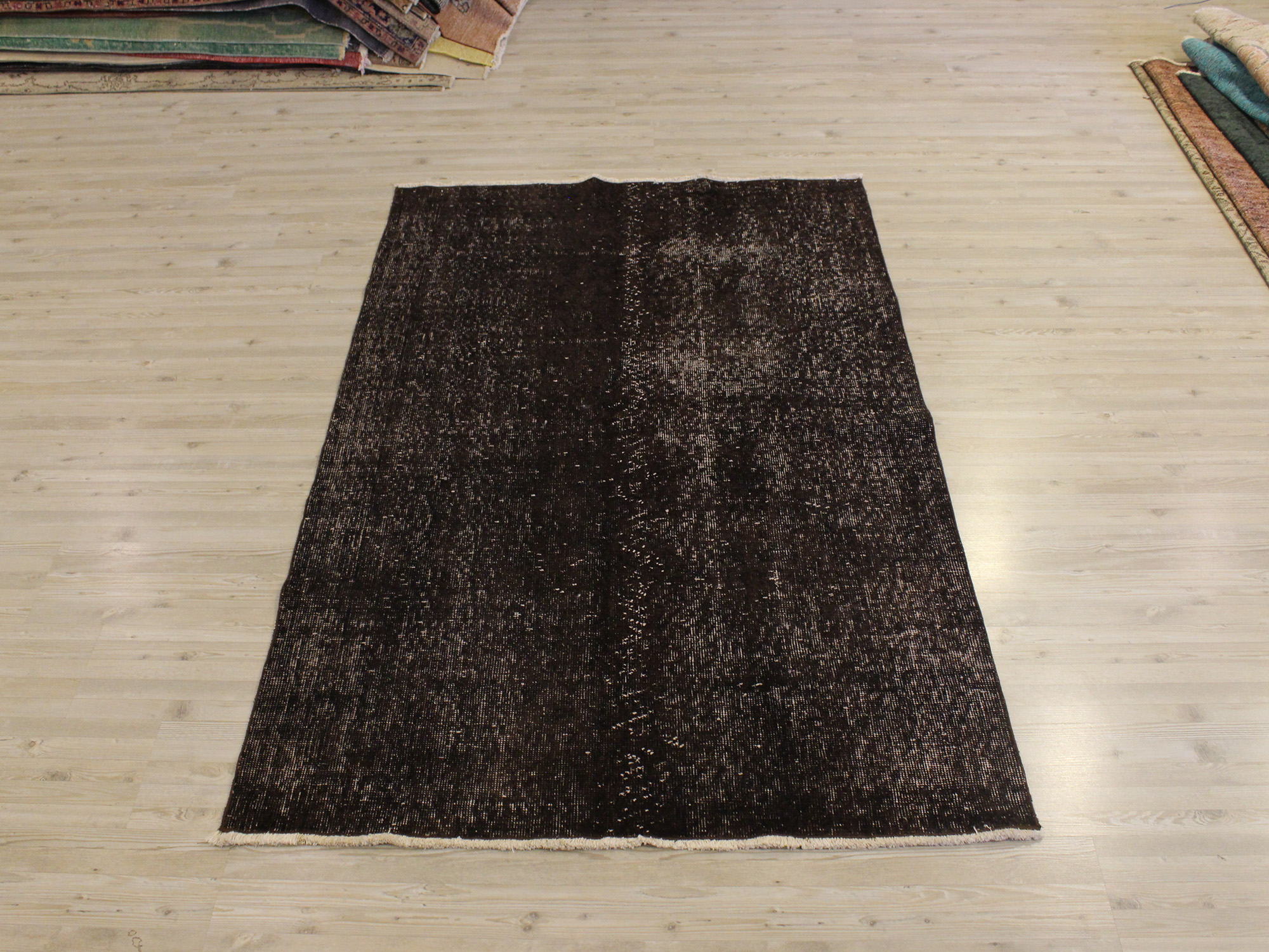 El Dokuma Yün Vintage Halı 114 x 183 cm 10669 - Görsel 3