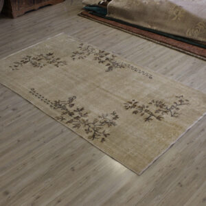 Yün El Yapımı Halı Vintage 112 x 203 cm 10675