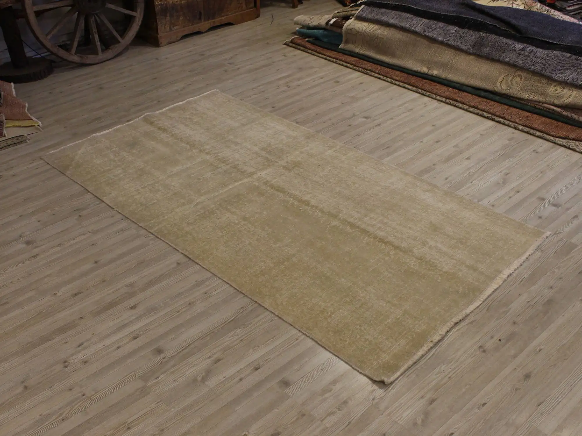 Eskitme El Yapımı Vintage Halı 112 x 210 cm 10679