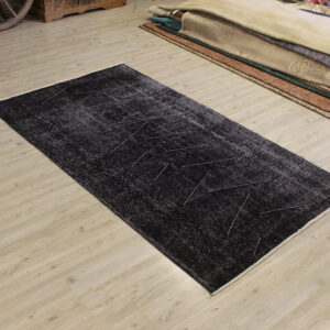 Vintage El Dokuma Halı Yün 113 x 204 cm 10680