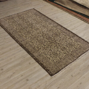 El Dokuma Yün Vintage Halı 115 x 205 cm 10683