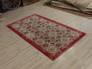 Eskitme Vintage El Halı 117 x 266 cm 10684