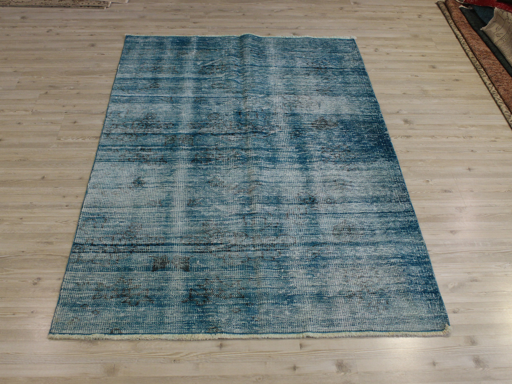 Eskitme Yün Vintage Halı 120 x 180 cm 10687 - Görsel 2