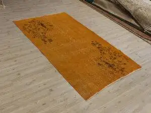 Yün Eskitme El Halı 111 x 192 cm 10696