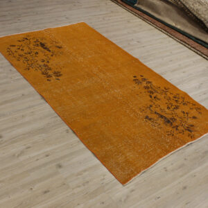 Yün Eskitme El Halı 111 x 192 cm 10696