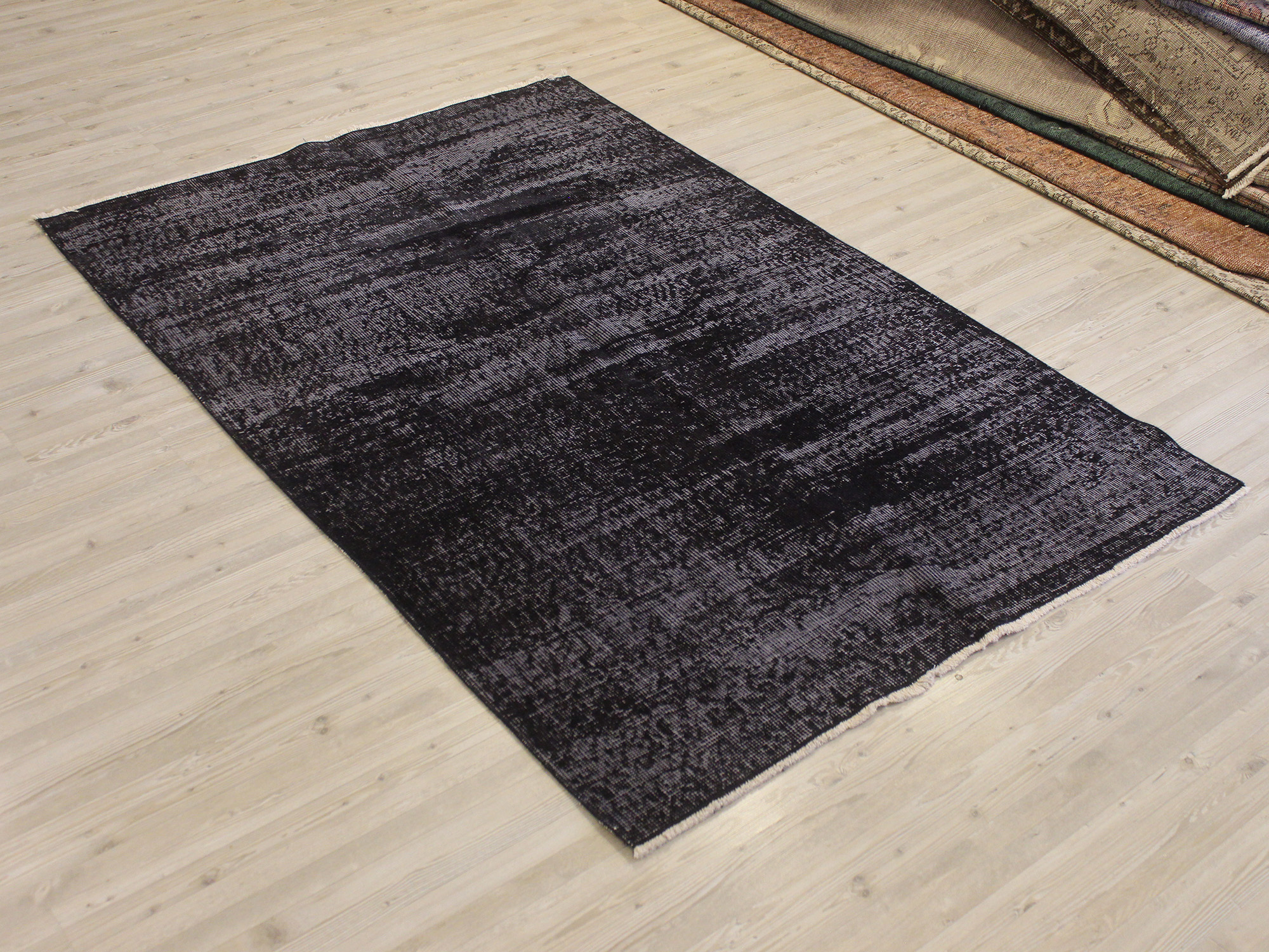 Eskitme El Yapımı Yün Vintage Halı 120 x 180 cm 10701