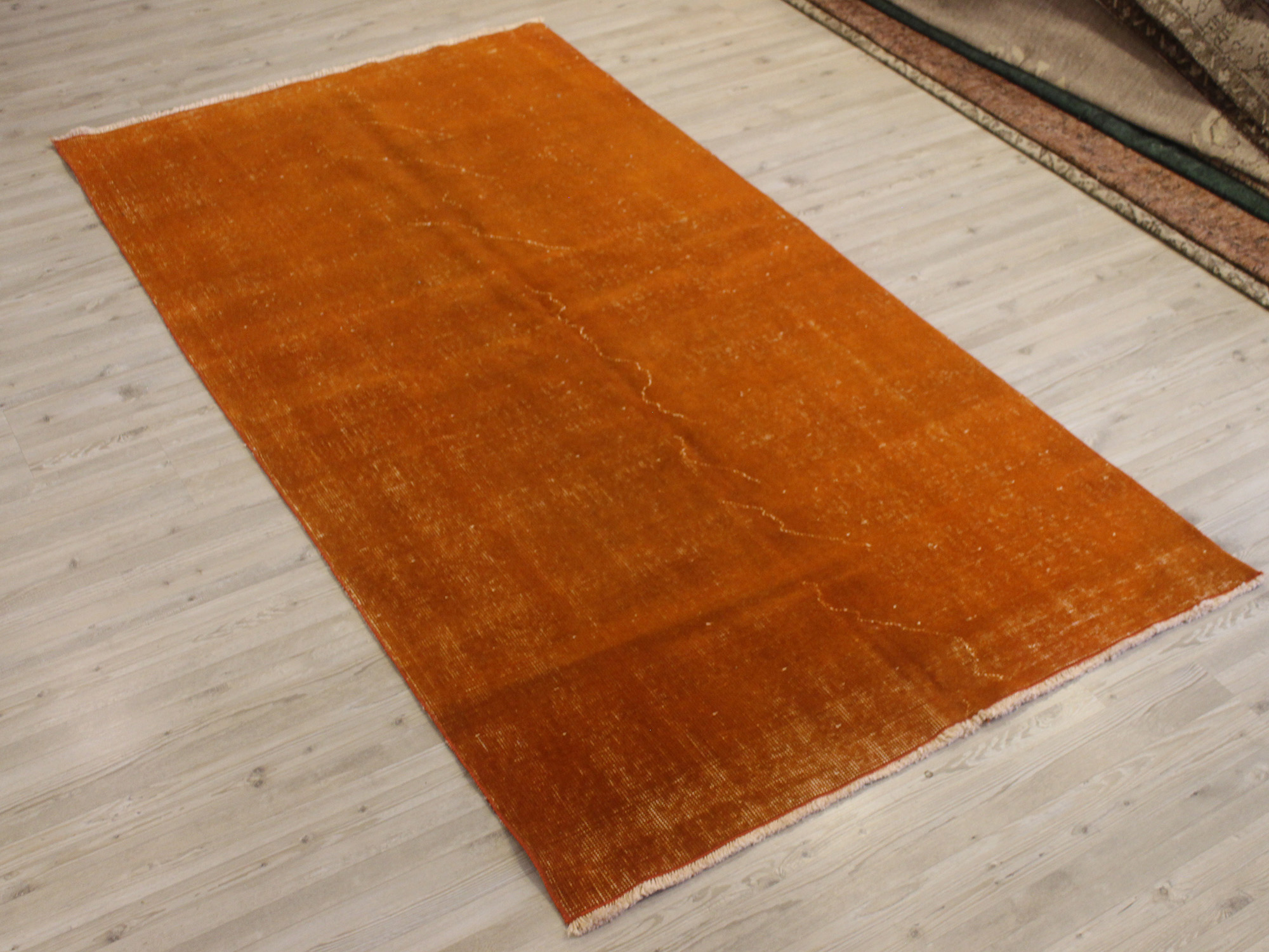 Vintage Yün El Dokuma Halı 110 x 210 cm 10702