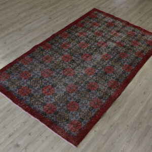 Yün El Dokuma Halı 111 x 204 cm 10709