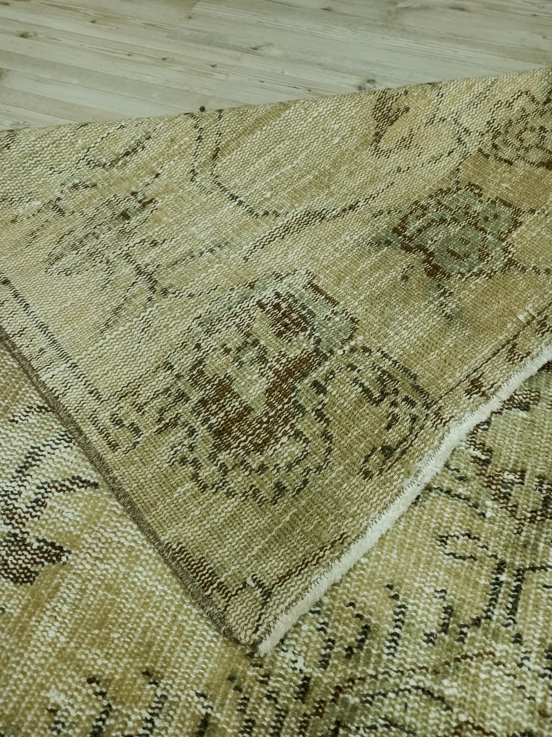 Vintage Yün & Pamuk Halı 150x269 cm 10838 - Görsel 4