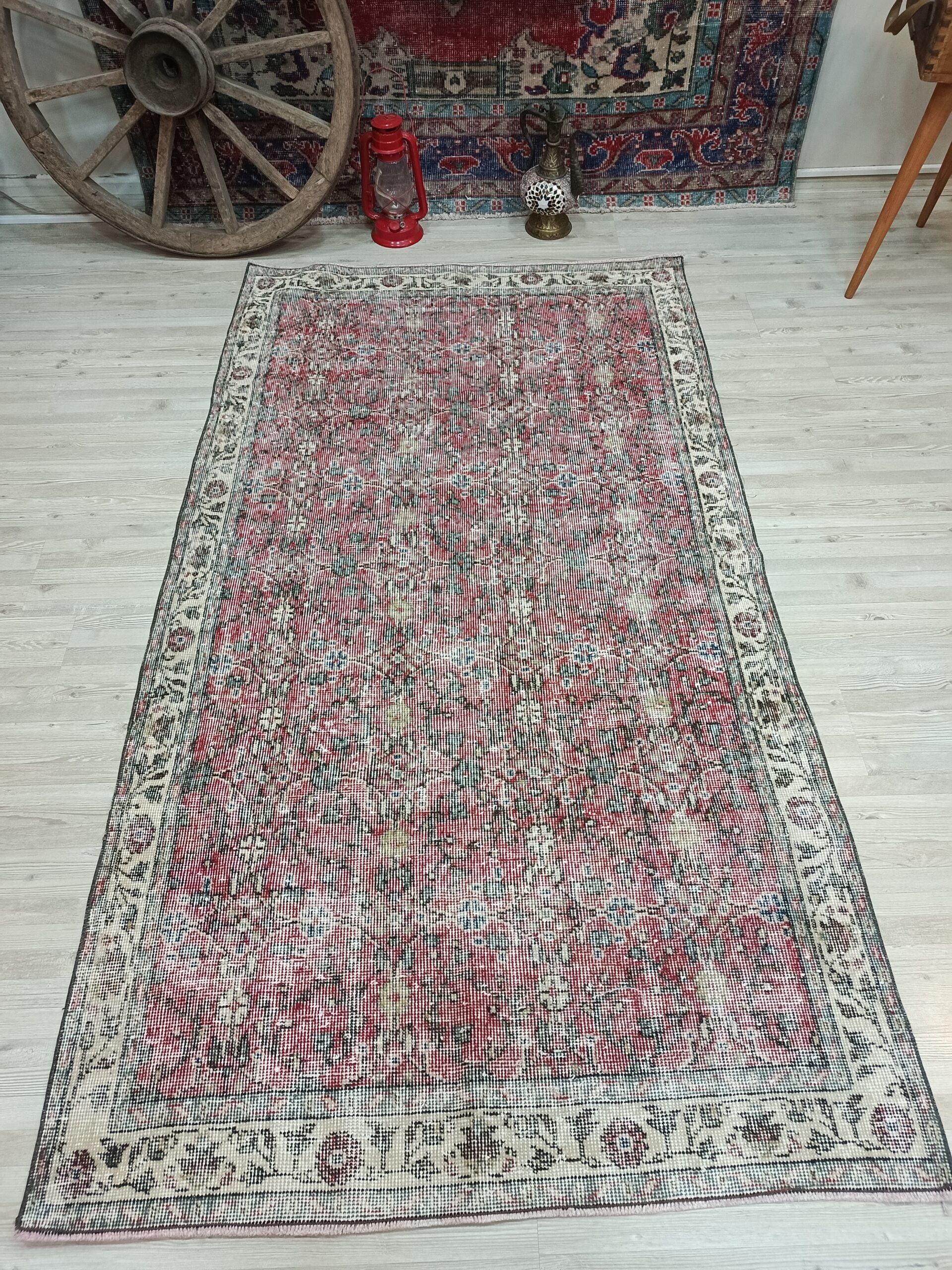 Yün & Pamuk Vintage Halı 115x210 cm 10842